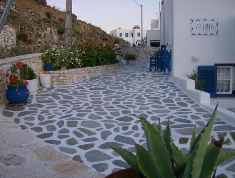 Athina'S Blue Studios Náousa Exterior foto
